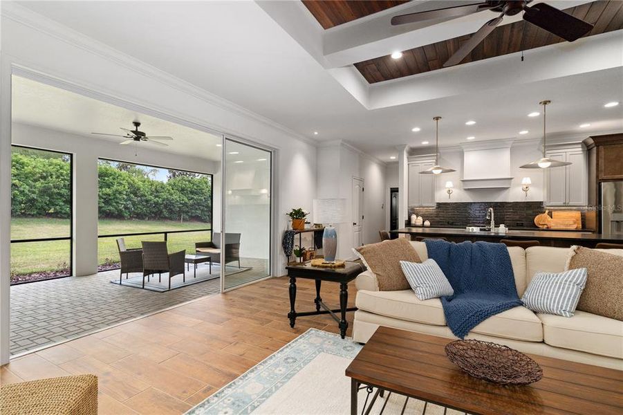 Furnished interior view inside a new home in , Lakeland (Image 15).