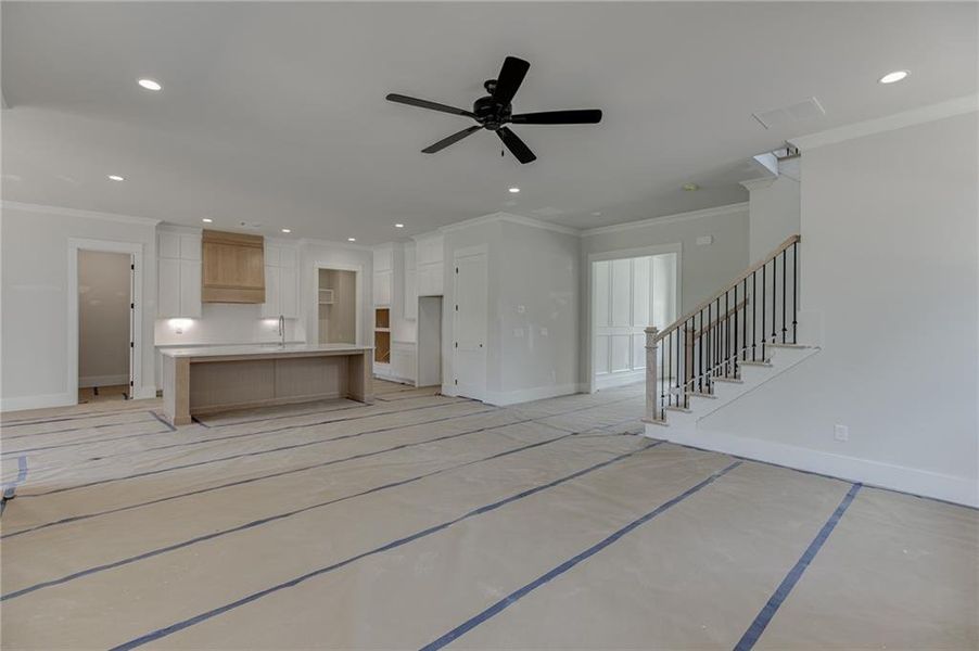 In-progress construction of a new home in , Buford, GA (Image 29).
