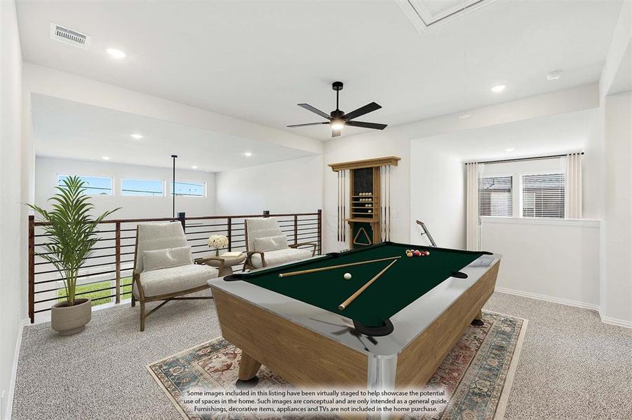 Furnished interior view inside a new home in Arcadia Trails, Balch Springs (Image 17).