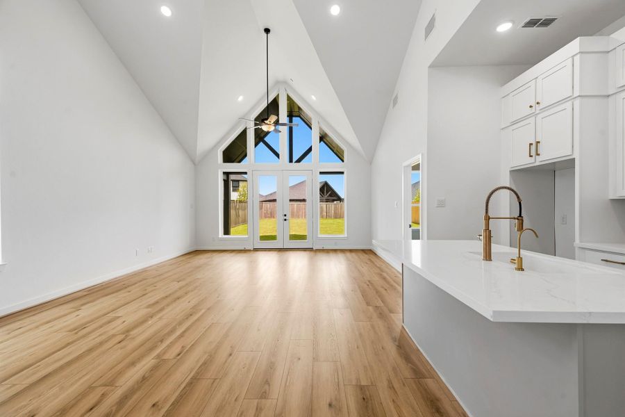 Spacious, unfurnished interior of a new home in Bridgeland 45', 50', 70', Cypress (Image 13).