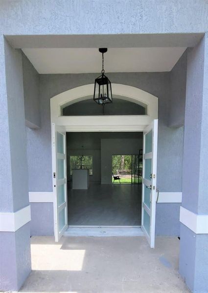 Exterior details and patio area of a home in , Summerfield (Image 2).