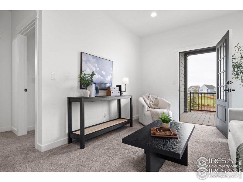 Furnished interior view inside a new home in Westerly, Erie (Image 15).