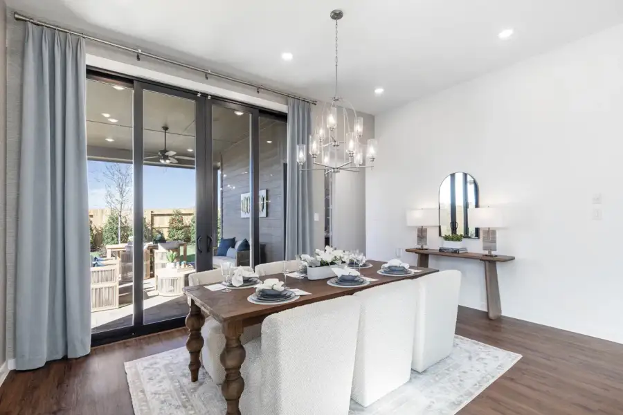 Representative Dining Room - some options shown Representative Dining Room - some options shown