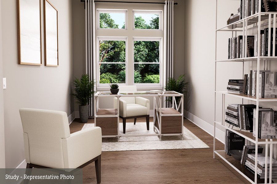 Representative furnished interior of a home built from the The Micah by David Weekley Homes in Briarley, Montgomery (Image 6). Representative furnished interior of a home built from the The Micah by David Weekley Homes in Briarley, Montgomery (Image 6).