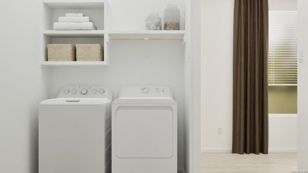 Furnished interior view inside a new home in Stone Garden, Elmendorf (Image 30). Furnished interior view inside a new home in Stone Garden, Elmendorf (Image 30).