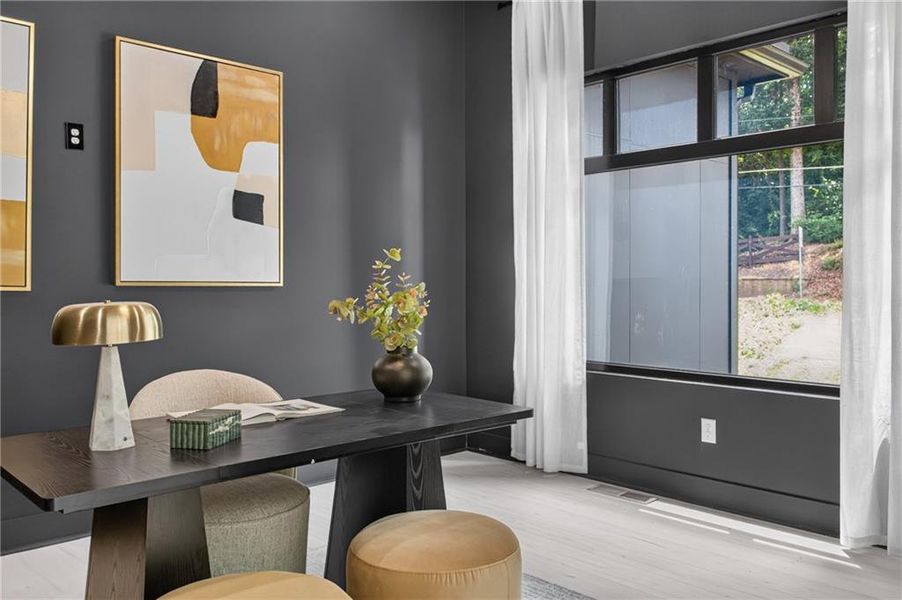 Furnished interior view inside a new home in , Mableton (Image 29).