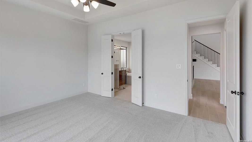 Spacious, unfurnished interior of a new home in Corley Farms, Boerne (Image 23). Spacious, unfurnished interior of a new home in Corley Farms, Boerne (Image 23).
