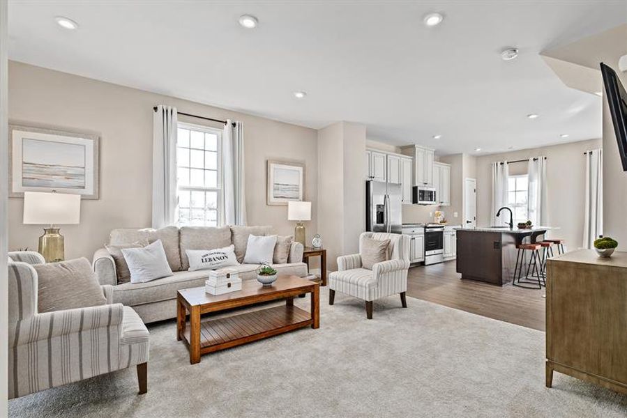 Furnished interior view inside a new home in Village Square, Lebanon (Image 7).