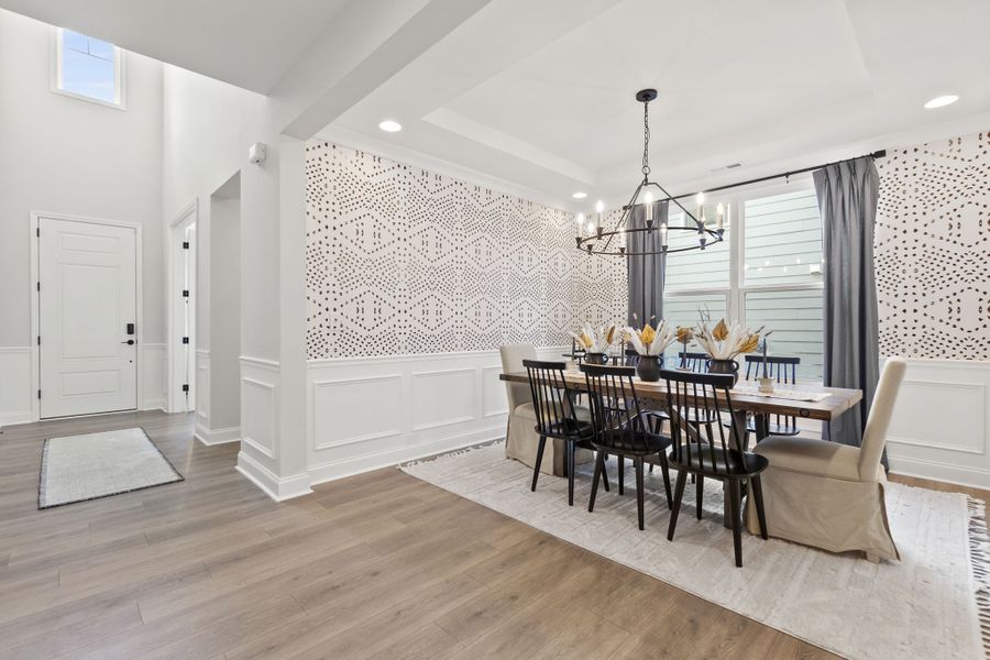 Representative furnished interior of a home built from the Somerset by Taylor Morrison in River Falls, Tega Cay (Image 8).