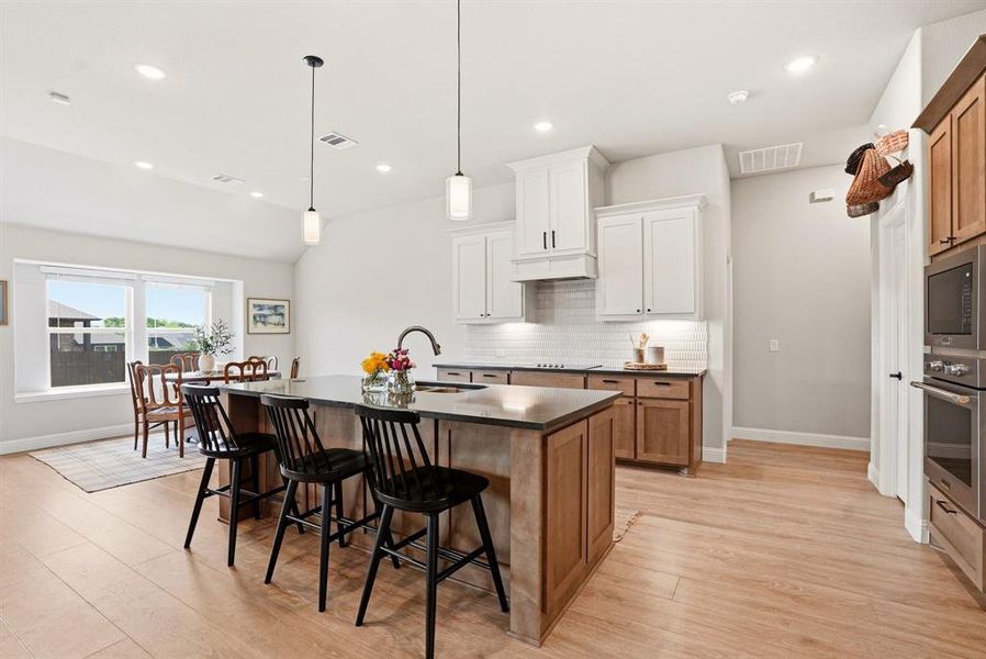 Furnished interior view inside a new home in Hayes Crossing, Midlothian (Image 15).