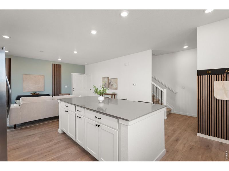 Furnished interior view inside a new home in Whisper Village, Arvada (Image 8).