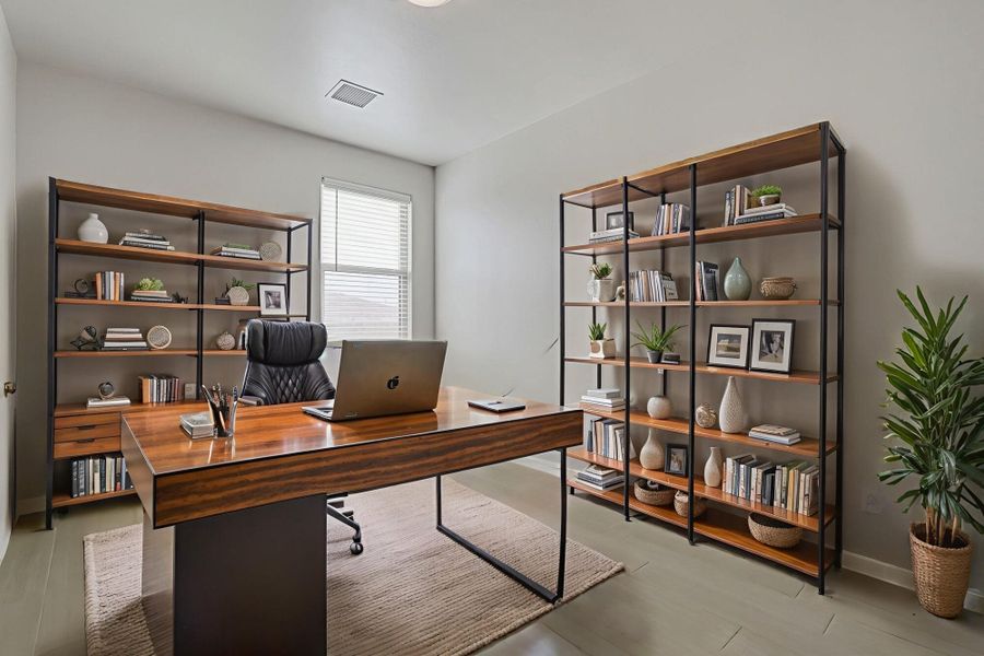Furnished interior view inside a new home in Emerald Estates, Horizon City (Image 13). Furnished interior view inside a new home in Emerald Estates, Horizon City (Image 13).
