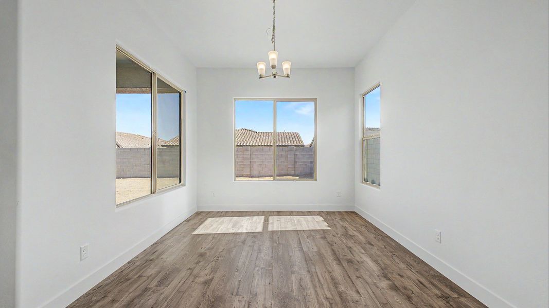 Furnished interior view inside a new home in Arroyo Seco - Hacienda, Buckeye (Image 10). Furnished interior view inside a new home in Arroyo Seco - Hacienda, Buckeye (Image 10).