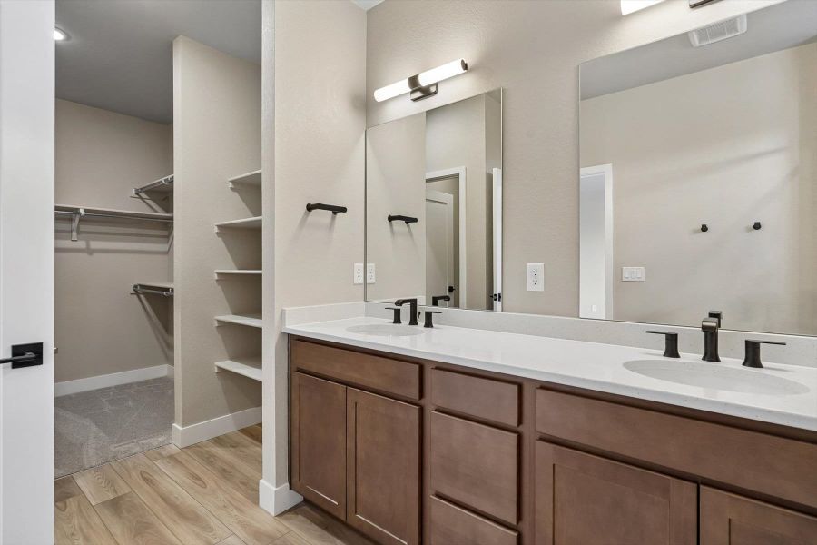 Furnished interior view inside a new home in Pony Park, Colorado Springs (Image 10).