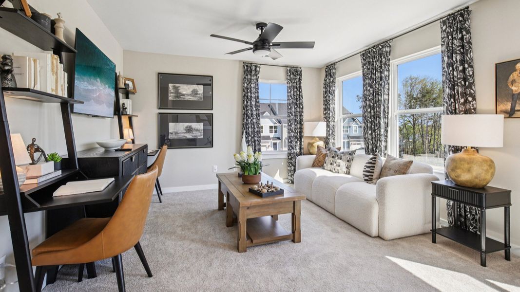 Furnished interior view inside a new home in Spring Branch, Smyrna (Image 28).