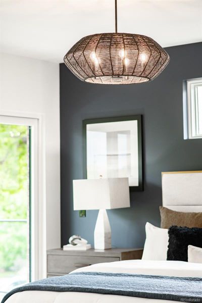 Furnished interior view inside a new home in , Denver (Image 28).