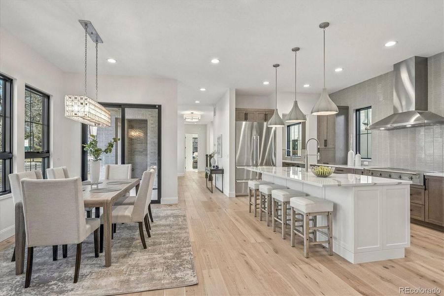 Furnished interior view inside a new home in , Denver (Image 33). Furnished interior view inside a new home in , Denver (Image 33).