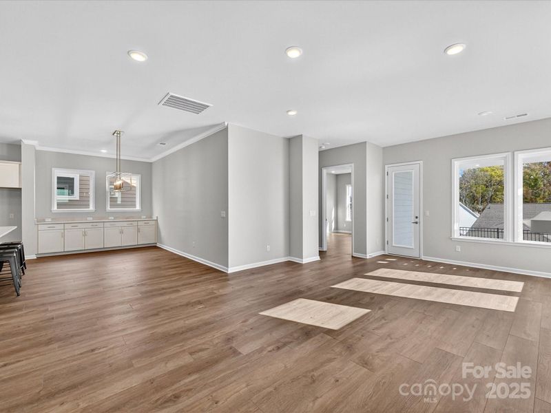 Spacious, unfurnished interior of a new home in Encore at Streamside - Classic Series, Waxhaw (Image 36).