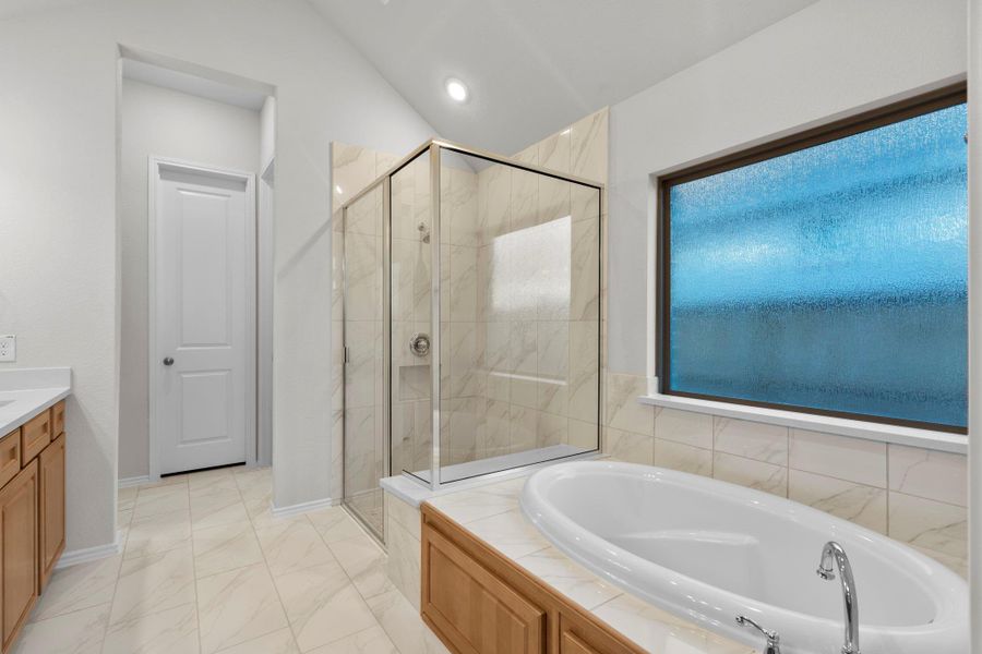 Furnished interior view inside a new home in Dunham Pointe, Cypress (Image 6).