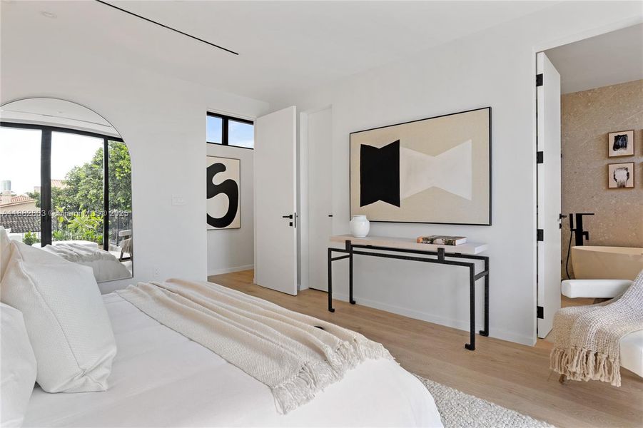 Furnished interior view inside a new home in , Miami (Image 5). Furnished interior view inside a new home in , Miami (Image 5).