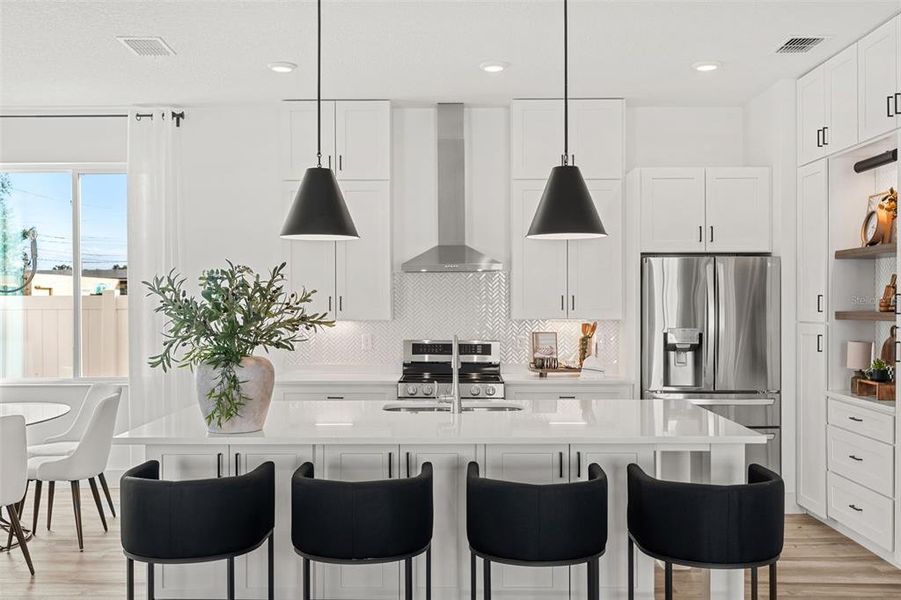 Furnished interior view inside a new home in , Orlando (Image 7). Furnished interior view inside a new home in , Orlando (Image 7).