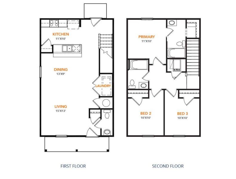 2D floor plan layout of this home in Redland Estates, Lufkin, TX (Image 2). 2D floor plan layout of this home in Redland Estates, Lufkin, TX (Image 2).