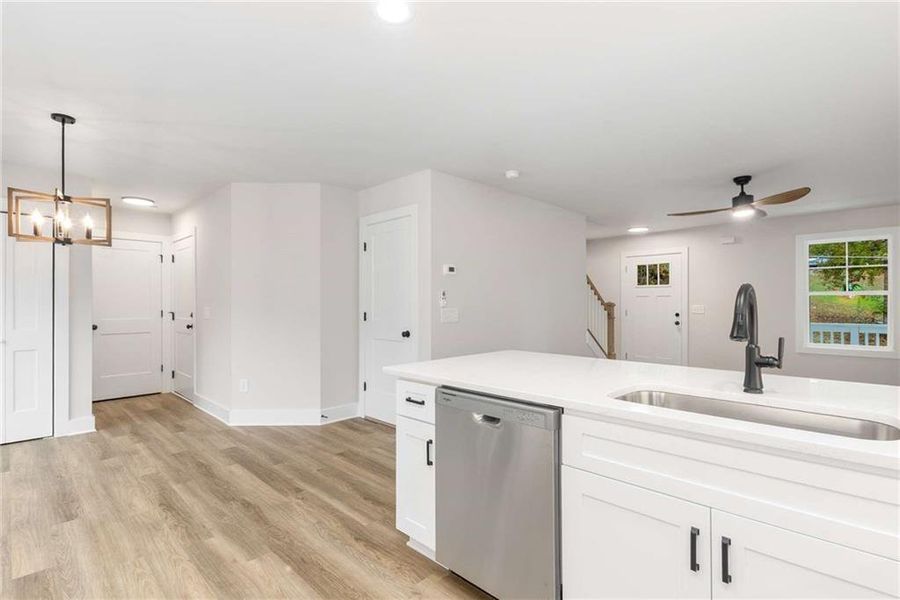Furnished interior view inside a new home in , Gainesville (Image 4). Furnished interior view inside a new home in , Gainesville (Image 4).