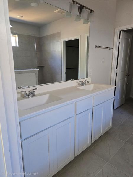 Furnished interior view inside a new home in Sundance Cove - Paintbrush Collection, Crosby (Image 4).