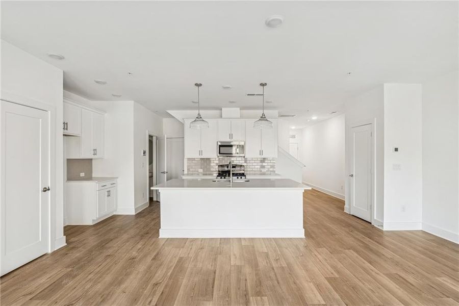 Furnished interior view inside a new home in Grandview Terrace, Canton (Image 9).