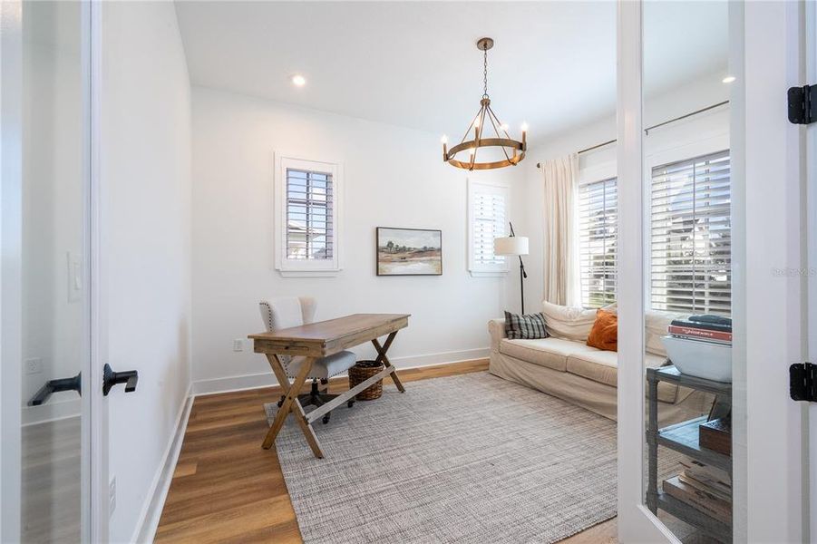 Furnished interior view inside a new home in Celebration - Island Village, Celebration (Image 45).