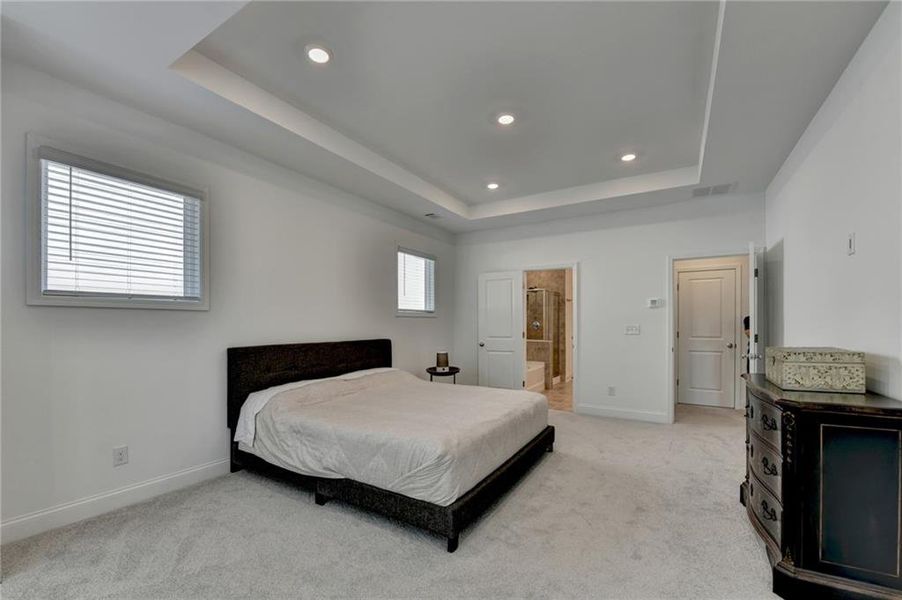 Furnished interior view inside a new home in Bailey Fence, Dacula (Image 50).