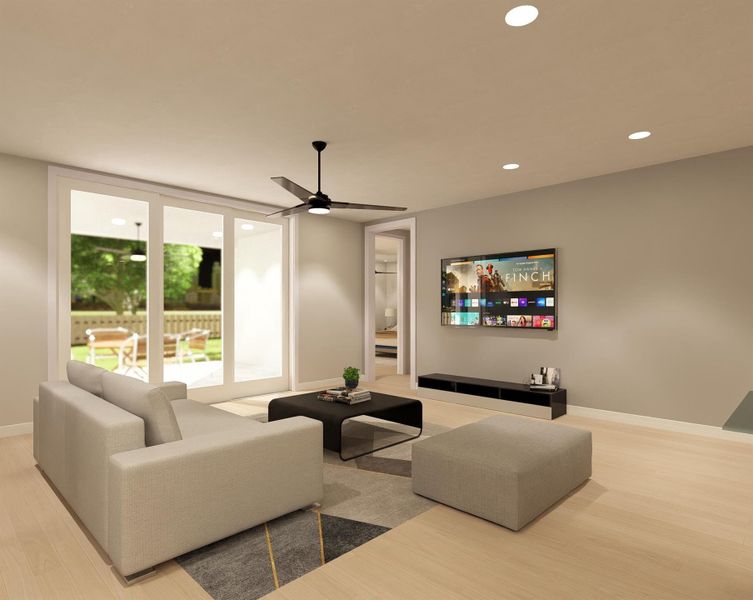 Furnished interior view inside a new home in , Palm Bay (Image 13).