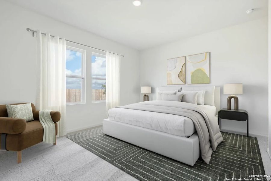 Furnished interior view inside a new home in The Wilder, Adkins (Image 5). Furnished interior view inside a new home in The Wilder, Adkins (Image 5).