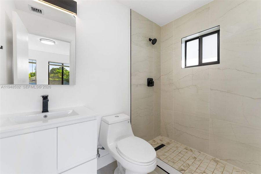 Furnished interior view inside a new home in , Miami (Image 4).