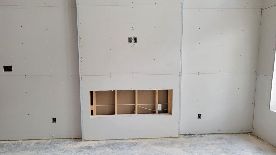 Family Room Fireplace.