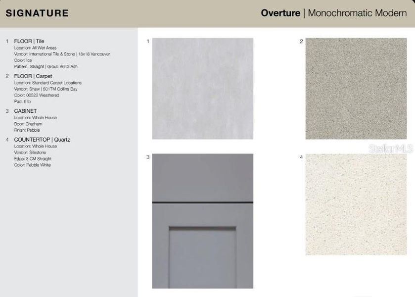 Sample of building materials used in homes in Southloch, Mount Dora (Image 15). Sample of building materials used in homes in Southloch, Mount Dora (Image 15).