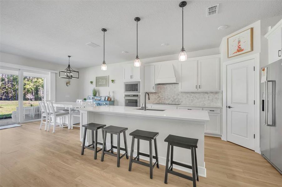 Furnished interior view inside a new home in , Clermont (Image 10).