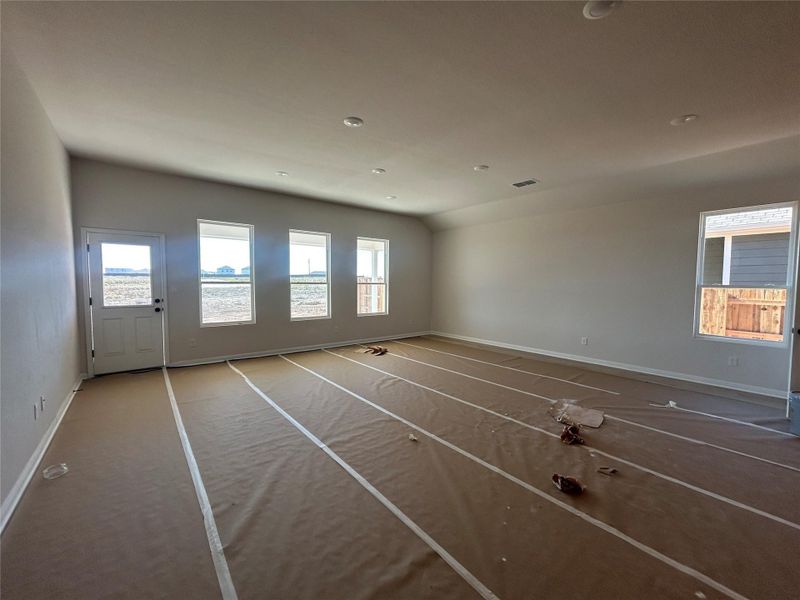 In-progress construction of a new home in Willow Springs, Buda, TX (Image 16). In-progress construction of a new home in Willow Springs, Buda, TX (Image 16).