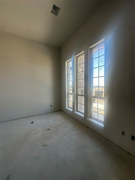 Office- To the right, off the foyer