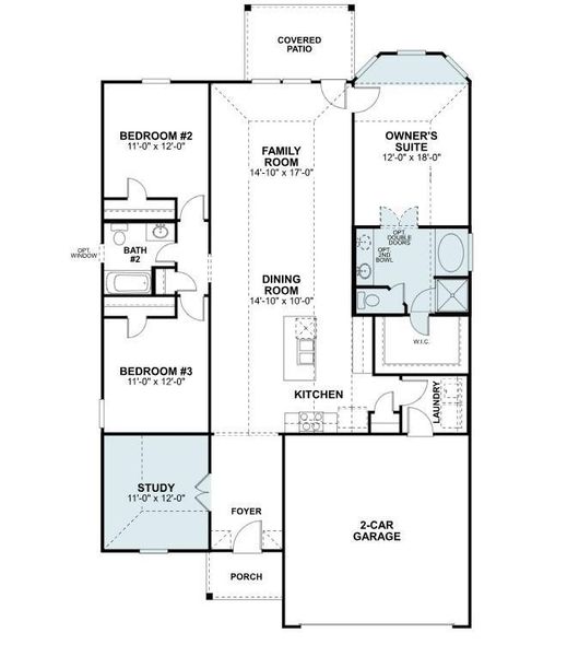 2D floor plan layout of this home in Ambrose, La Marque, TX (Image 4). 2D floor plan layout of this home in Ambrose, La Marque, TX (Image 4).