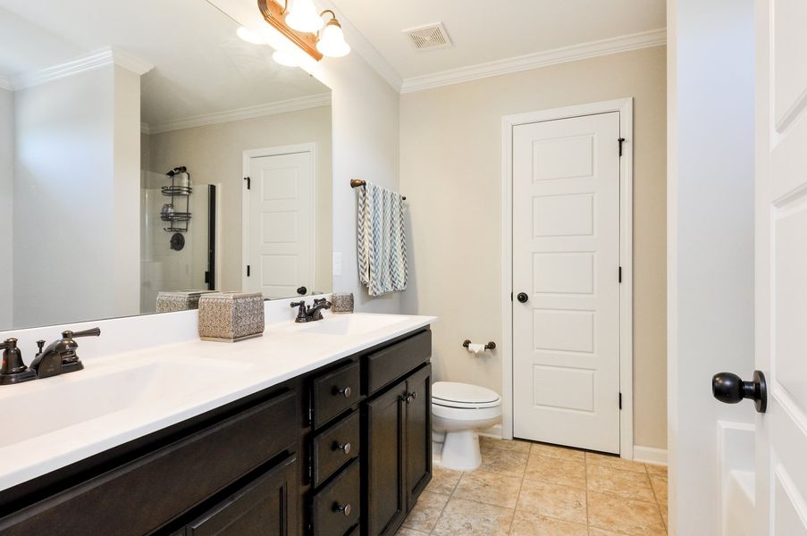 Representative furnished interior of a home built from the Yosemite by RiverWILD Homes in Sawyer Ridge, Dunn (Image 12).