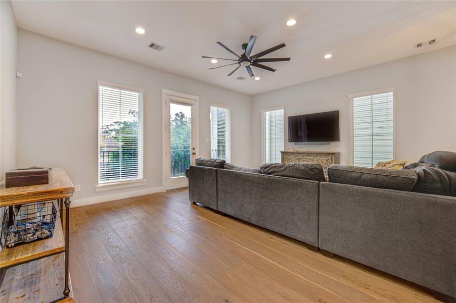 Furnished interior view inside a new home in , Houston (Image 15).