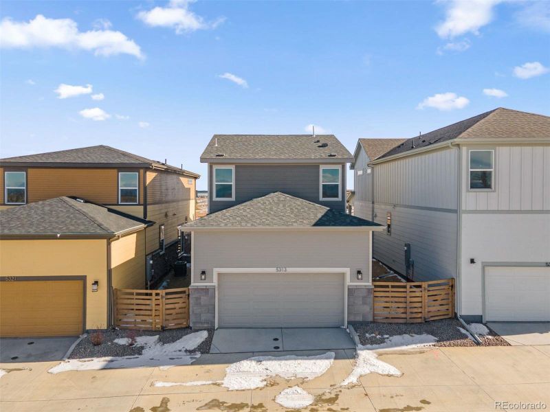 In-progress construction of a new home in Windler, Aurora, CO (Image 22).