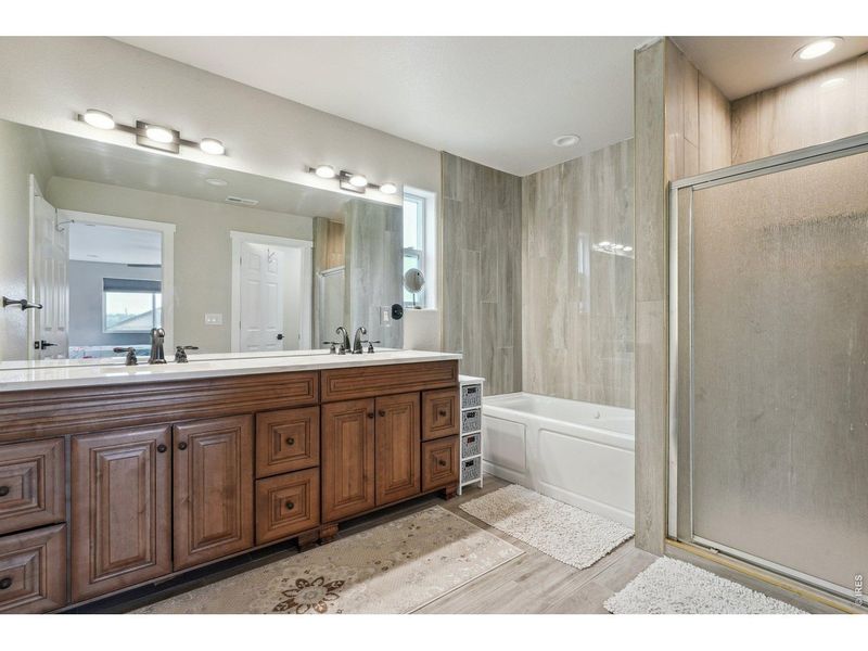 Furnished interior view inside a new home in , Denver (Image 17).
