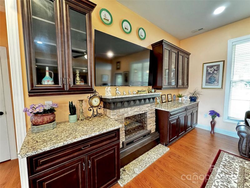 Furnished interior view inside a new home in , Kings Mountain (Image 5).