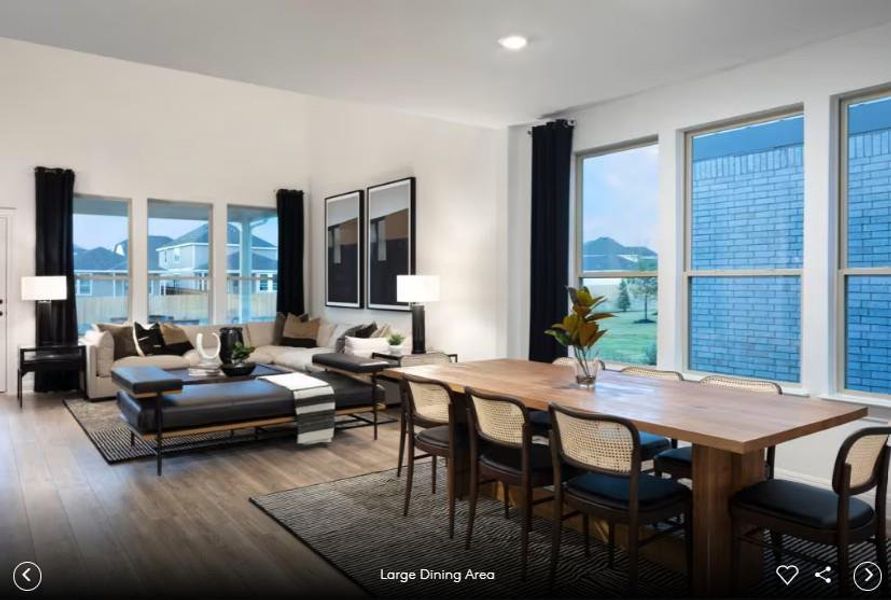 Interior photos- Photo of Pulte model home with same floor plan, not of actual home listed.