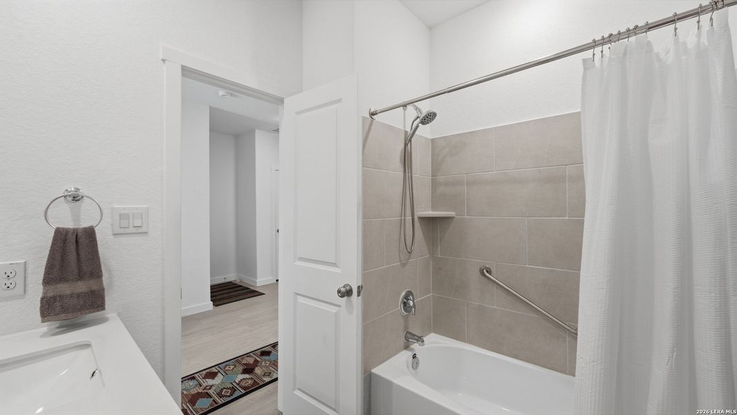 Furnished interior view inside a new home in Navarro Ranch, Seguin (Image 16).