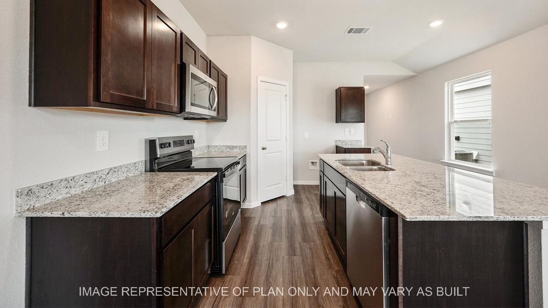 Furnished interior view inside a new home in Cornerstone, Rockdale (Image 3).