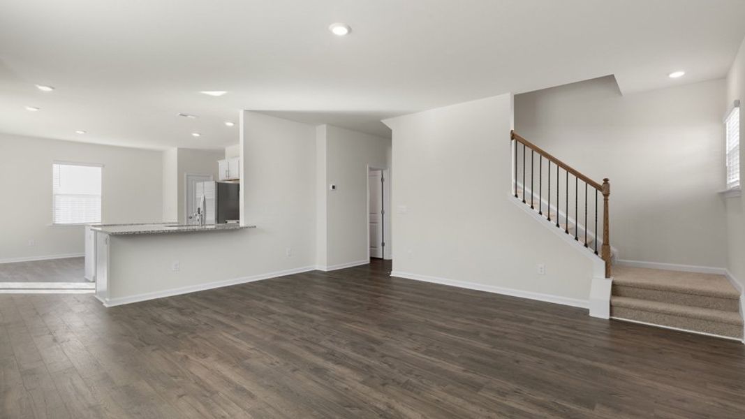 Spacious, unfurnished interior of a new home in Shahbain Reserve, Raeford (Image 21). Spacious, unfurnished interior of a new home in Shahbain Reserve, Raeford (Image 21).