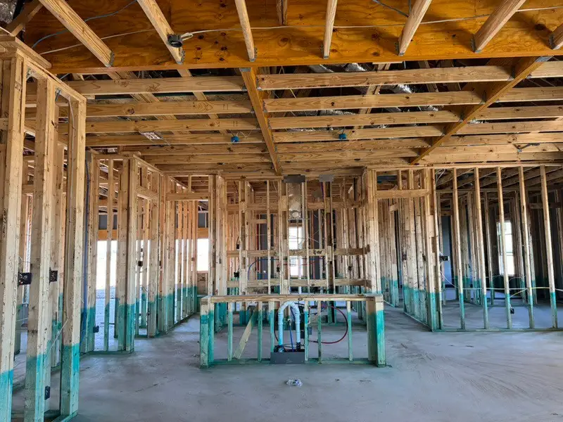 In-progress construction of a new home in Rocky Top, Krum, TX (Image 8).